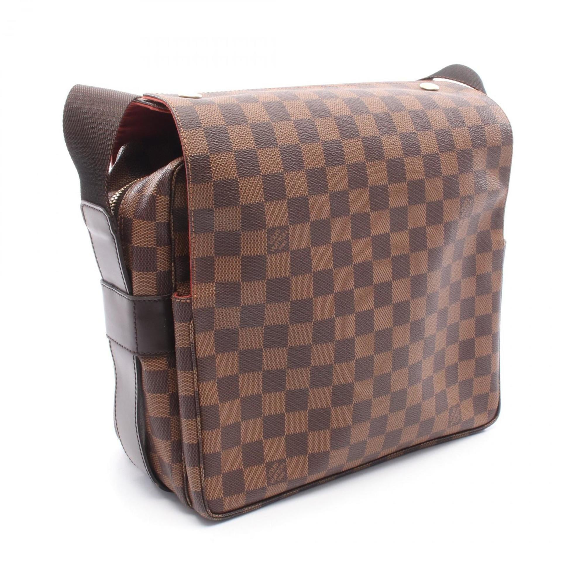 Louis Vuitton Brown Damier Canvas Ebene Coated Canvas Leather Shoulder Bag (Pre-Owned)