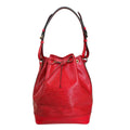 Louis Vuitton Castilian Red Red Color Epi Leather Shoulder Bag (Pre-Owned)