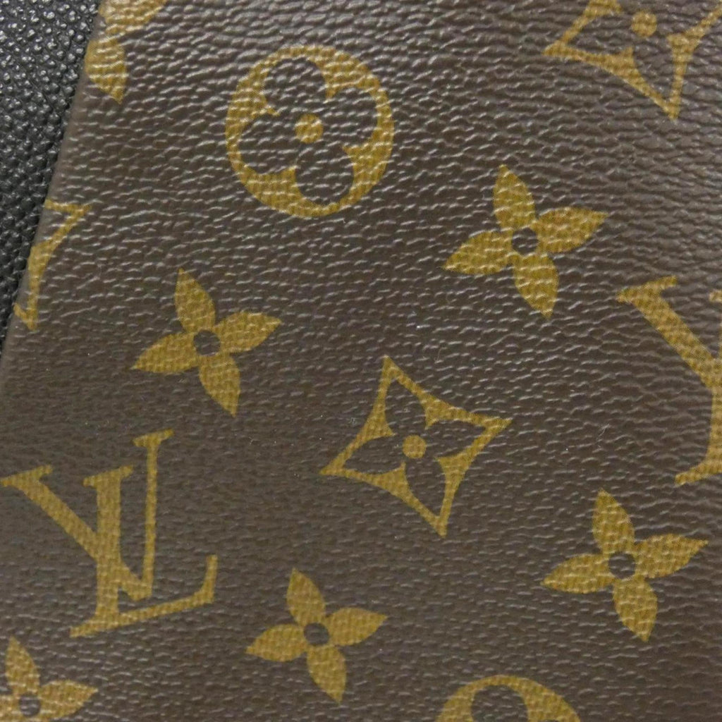 Louis Vuitton Brown Coated Canvas Leather Handbag (Pre-Owned)