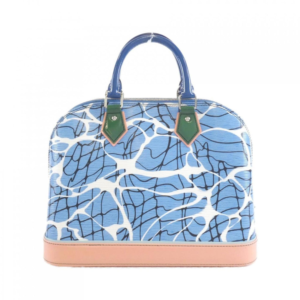 Louis Vuitton Blue Leather Handbag (Pre-Owned)