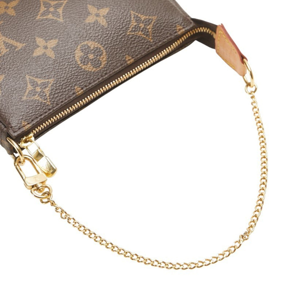 Louis Vuitton Monogram Brown Pvc Leather Pochette (Pre-Owned)