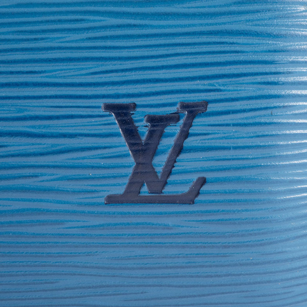 Louis Vuitton Epi Toledo Blue Epi Leather Handbag (Pre-Owned)