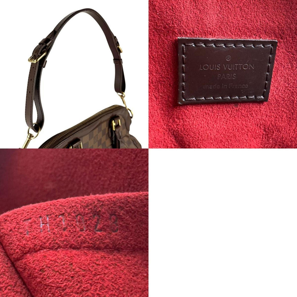 Louis Vuitton Brown Damier Canvas Handbag Shoulder Bag (Pre-Owned)