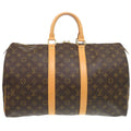 Louis Vuitton Brown Monogram Canvas Boston Bag (Pre-Owned)