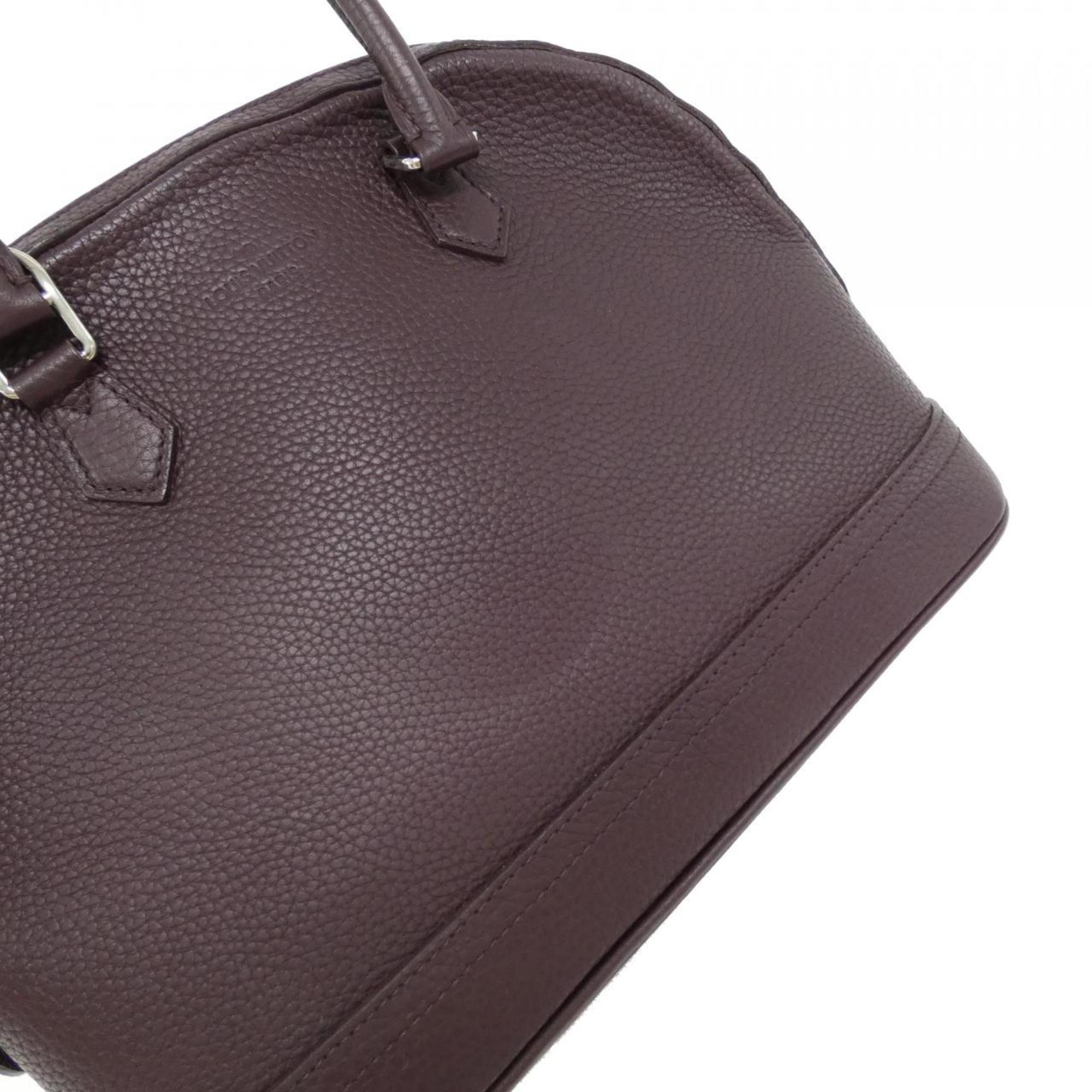 Louis Vuitton Parnassea Violet Leather Handbag (Pre-Owned)