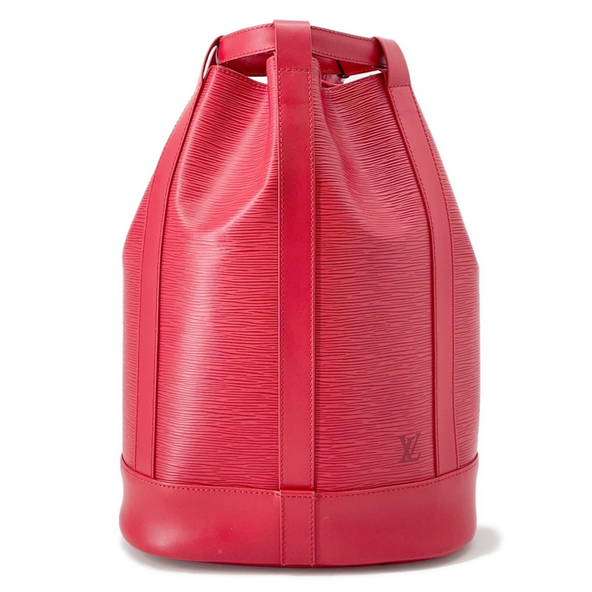 Louis Vuitton Castilian Red Epi Leather Shoulder Bag (Pre-Owned)