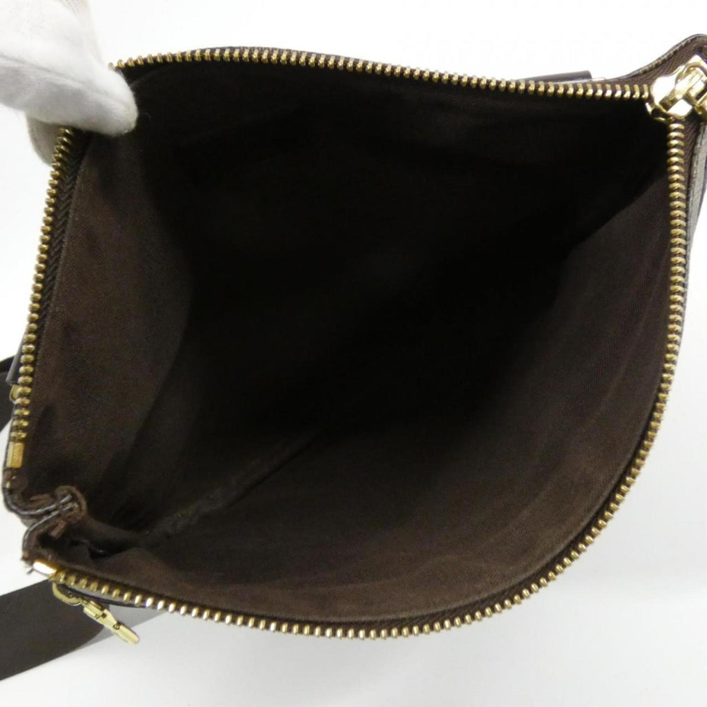 Louis Vuitton Ebene Coated Canvas Pochette Shoulder Bag (Pre-Owned)