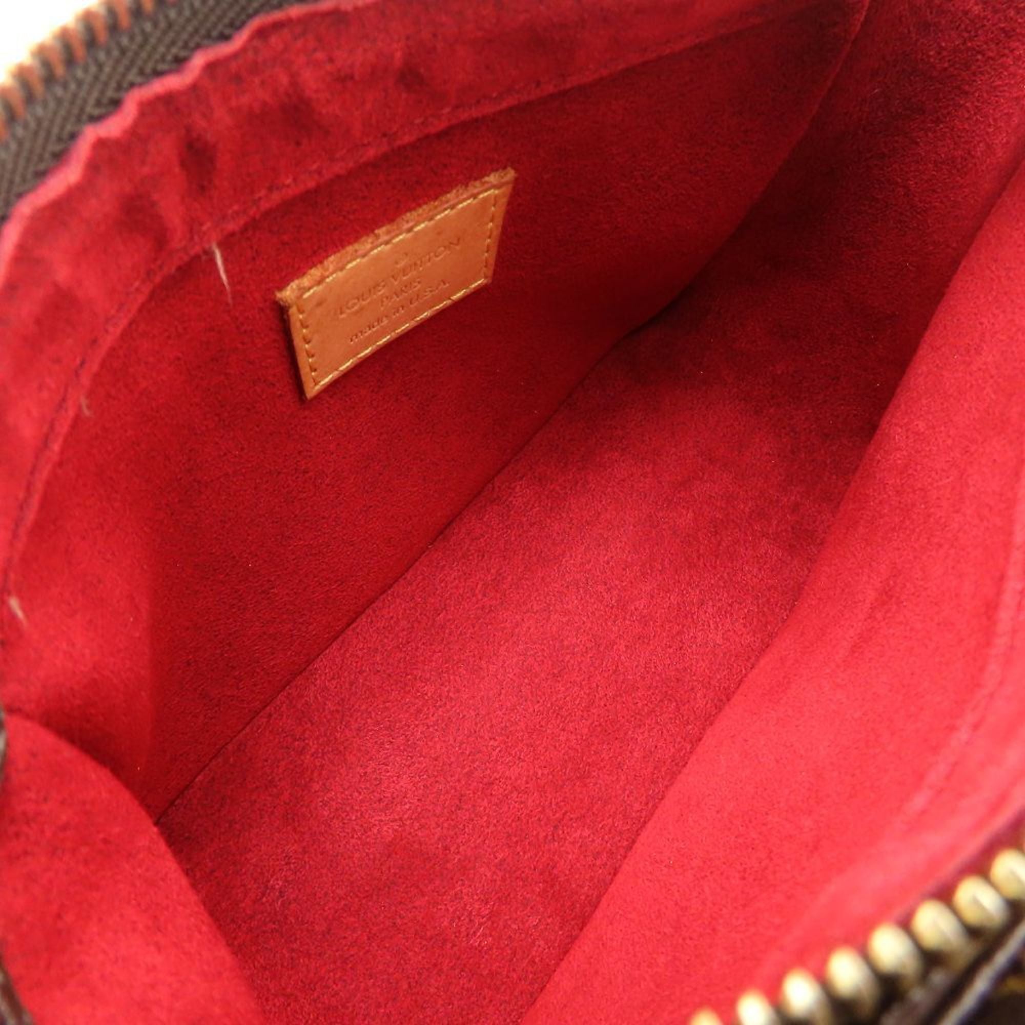 Louis Vuitton Brown Canvas Shoulder Bag (Pre-Owned)