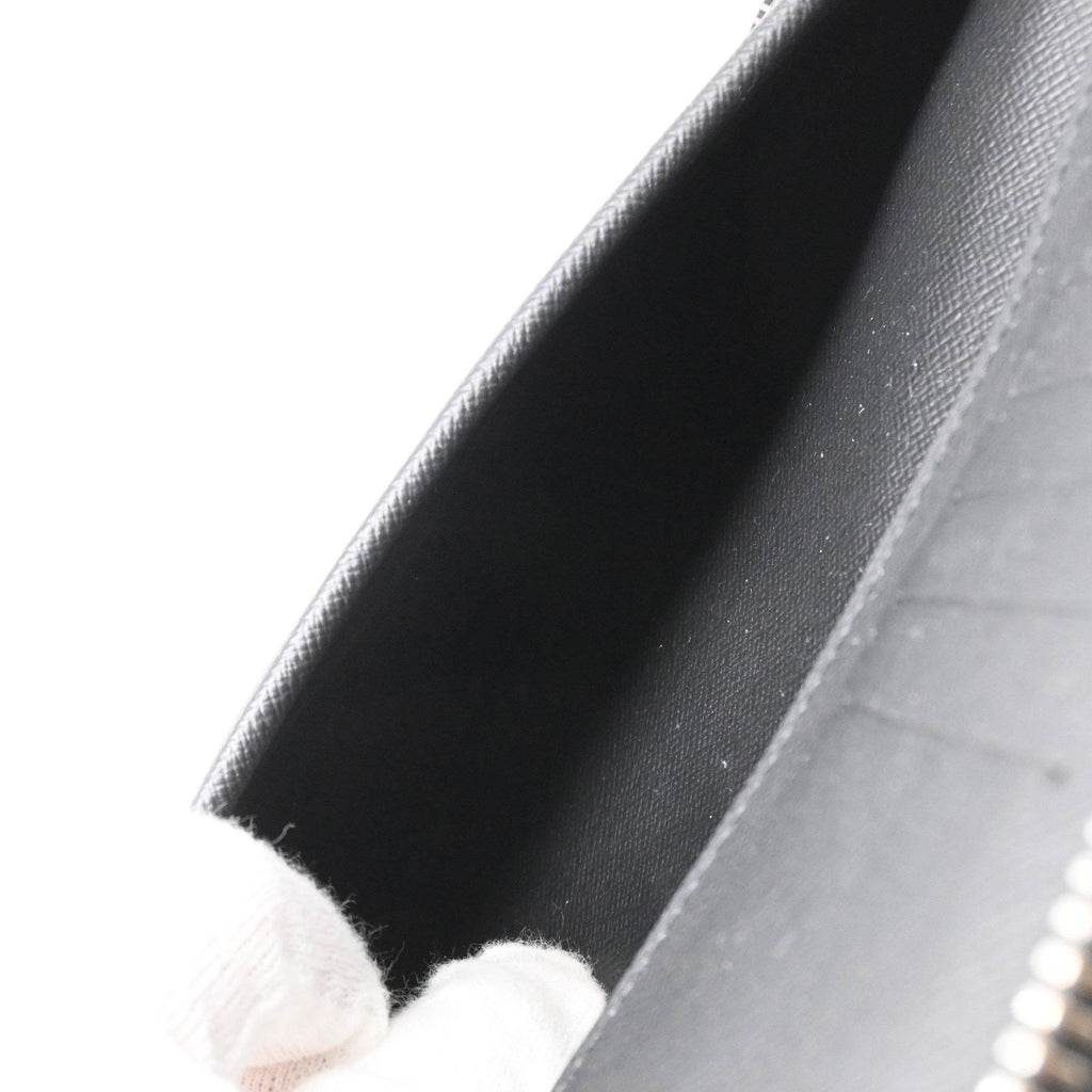 Louis Vuitton Epi Noir Epi Leather Long Wallet (Bi-Fold) (Pre-Owned)
