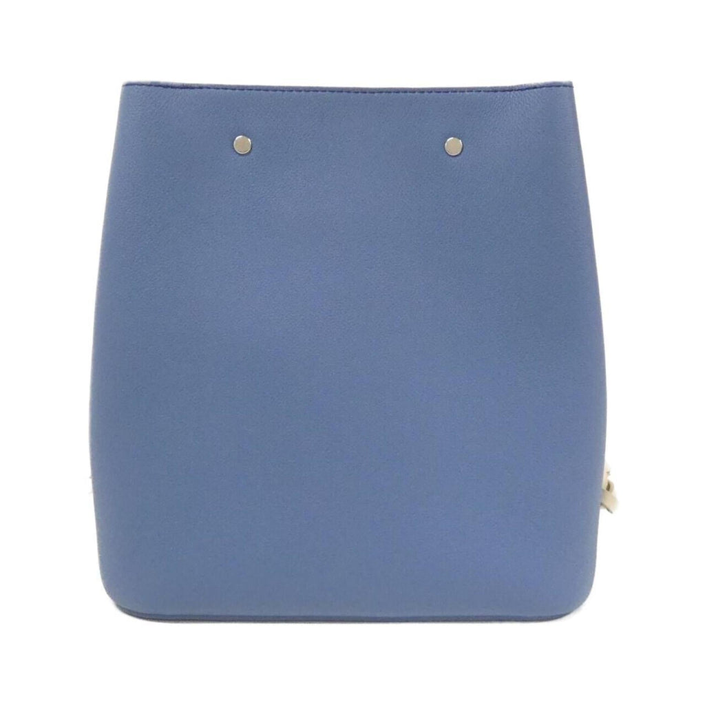 Louis Vuitton Blue Jean Leather Shoulder Bag (Pre-Owned)