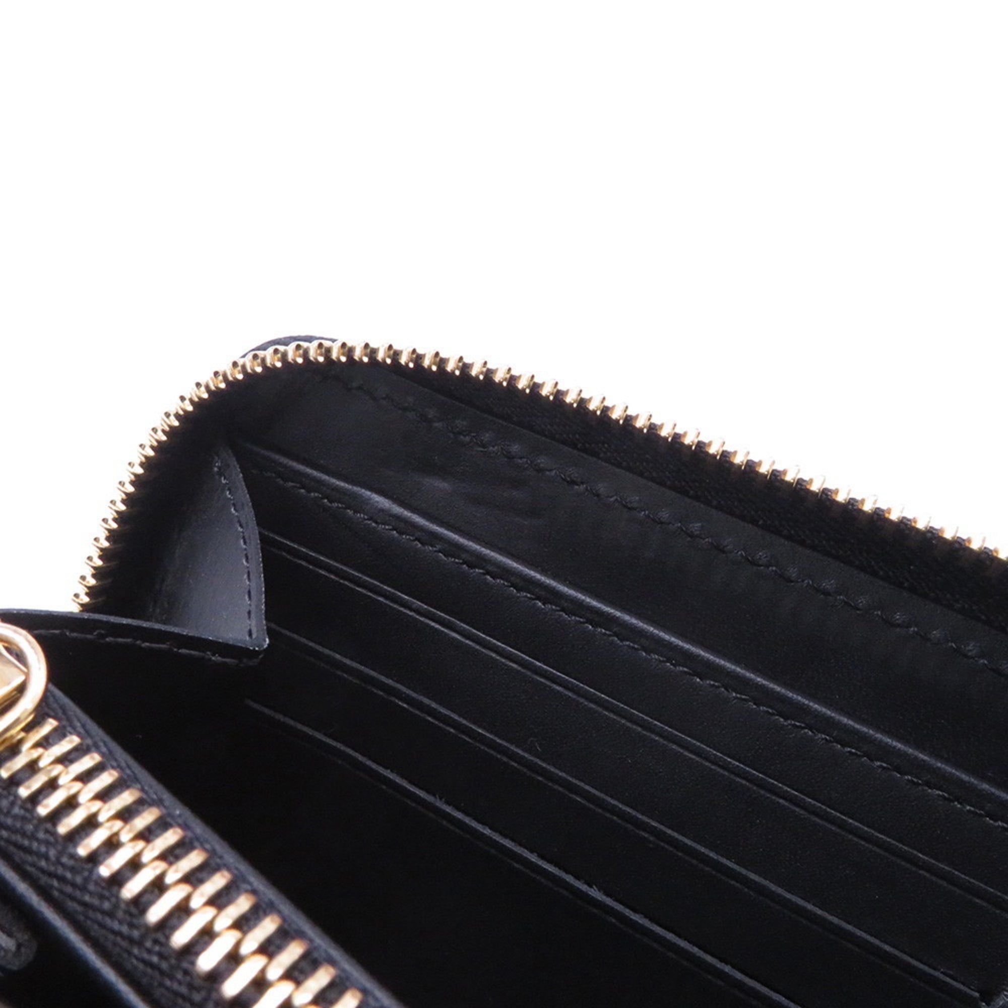 Louis Vuitton Noir Monogram Long Wallet (Bi-Fold) (Pre-Owned)
