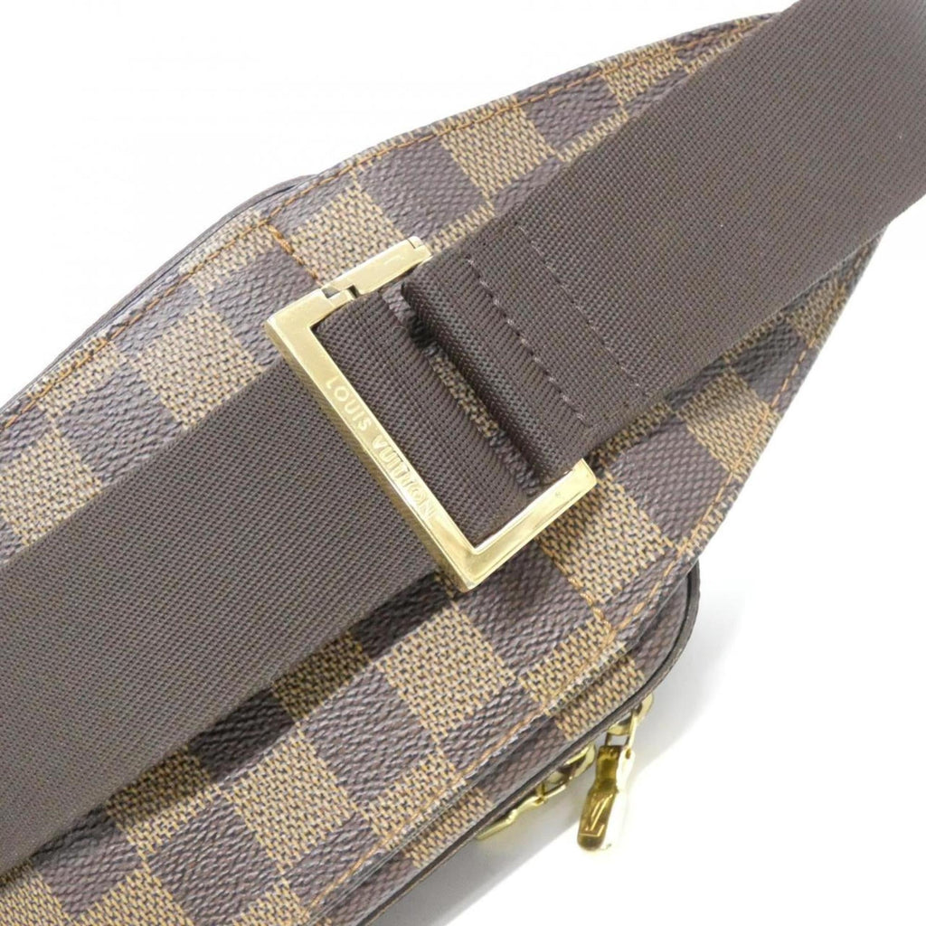 Louis Vuitton Ebene Coated Canvas Shoulder Bag (Pre-Owned)
