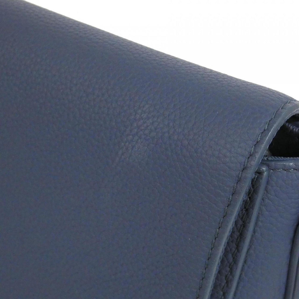 Louis Vuitton Blue Leather Shoulder Bag (Pre-Owned)