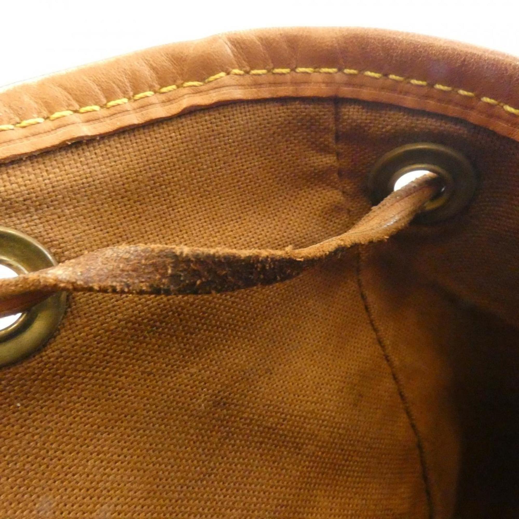 Louis Vuitton Marron Coated Canvas Backpack (Pre-Owned)