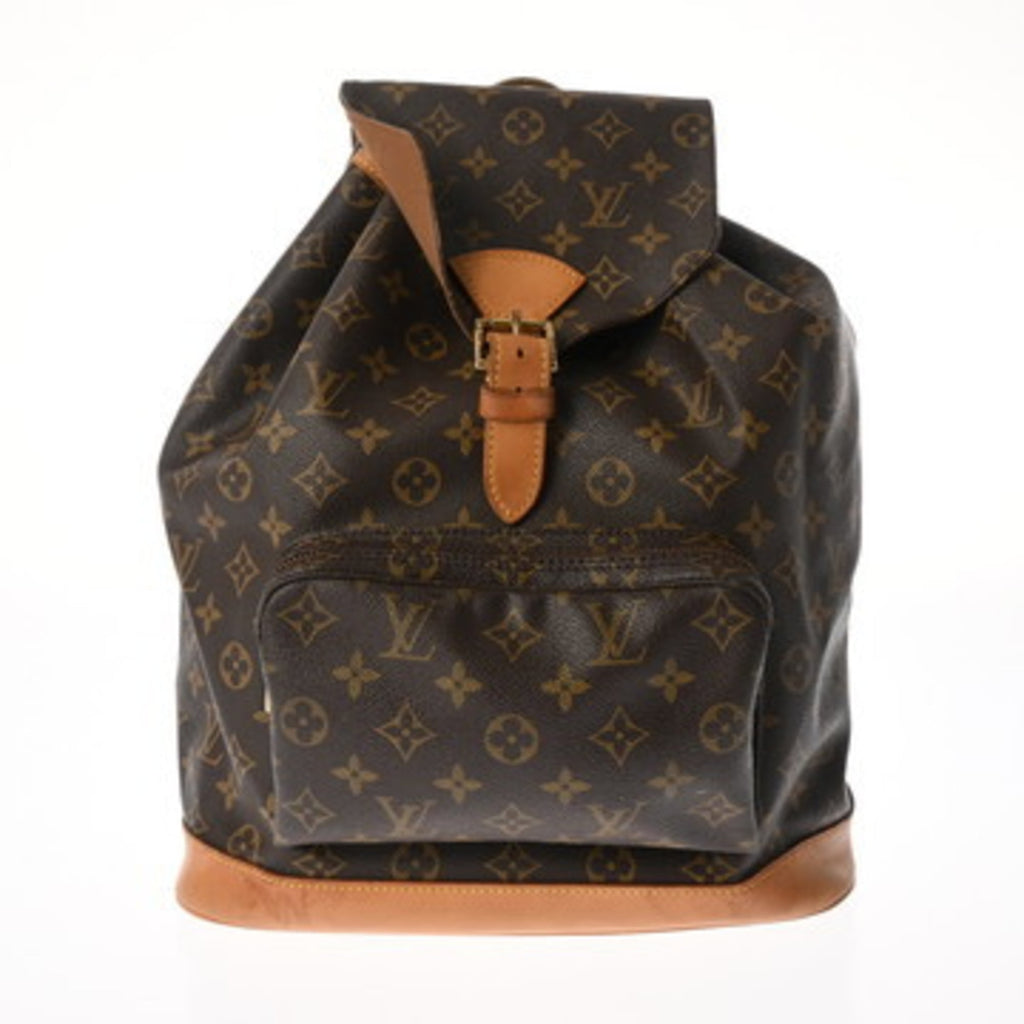 Louis Vuitton Brown Monogram Canvas Backpack (Pre-Owned)