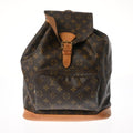 Louis Vuitton Brown Monogram Canvas Backpack (Pre-Owned)