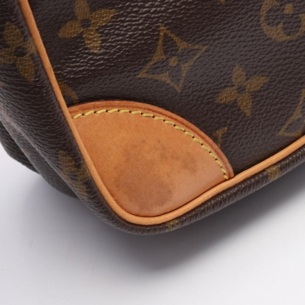 Louis Vuitton Brown Monogram Coated Canvas Shoulder Bag (Pre-Owned)