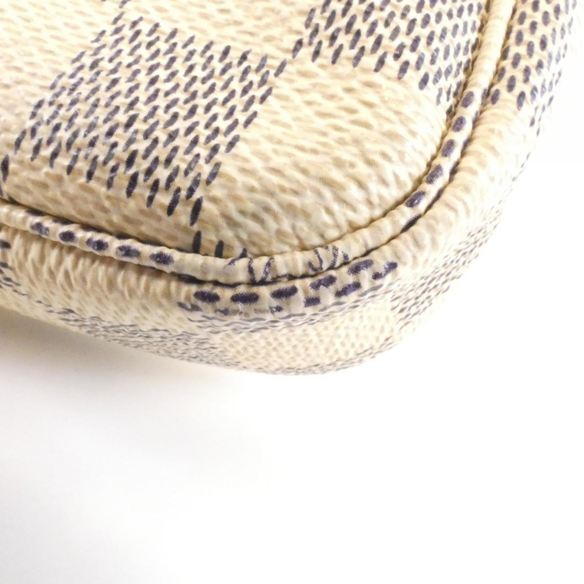 Louis Vuitton Azur Coated Canvas Pochette Pouch (Pre-Owned)