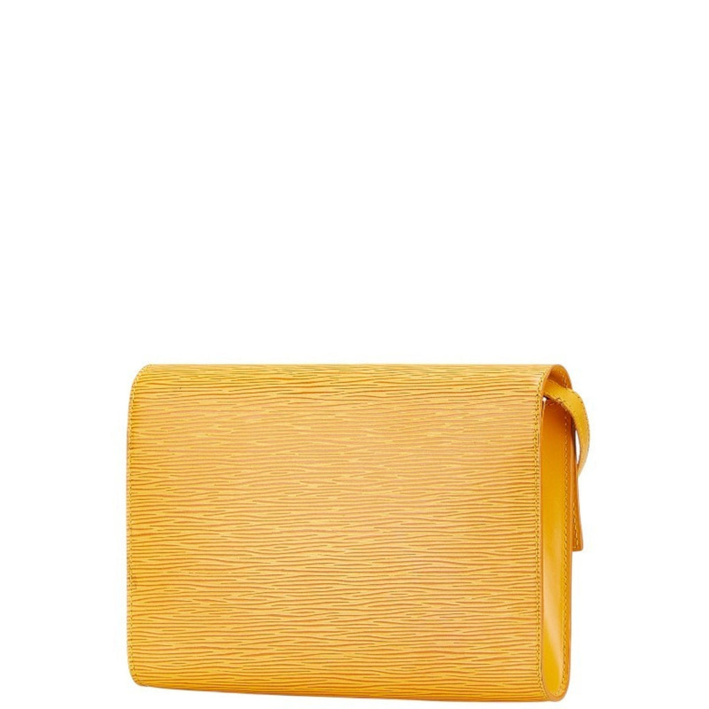 Louis Vuitton Yellow Leather Shoulder Bag (Pre-Owned)