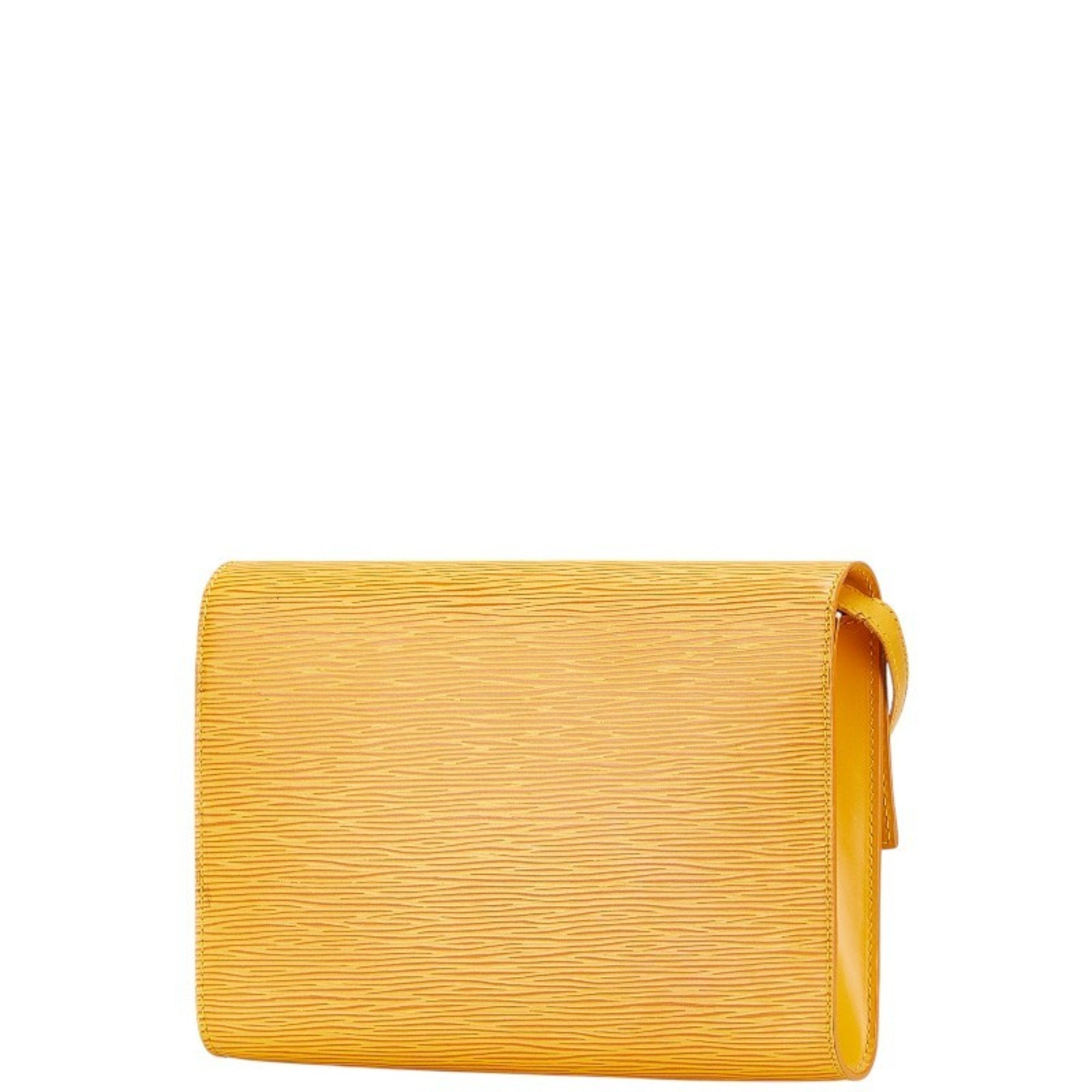Louis Vuitton Yellow Leather Shoulder Bag (Pre-Owned)