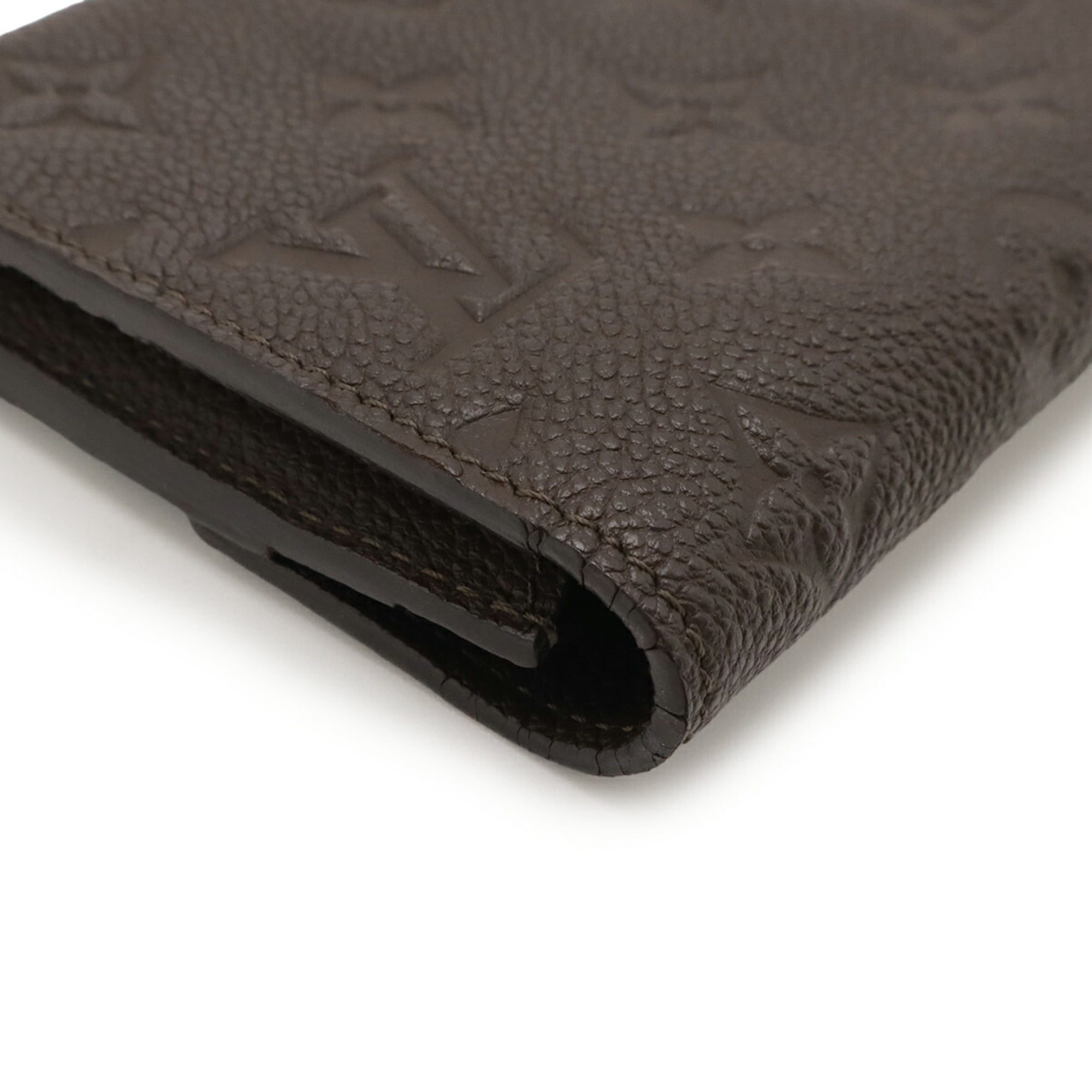 Louis Vuitton Monogram Empreinte Earth Monogram Empreinte Long Wallet (Bi-Fold) (Pre-Owned)