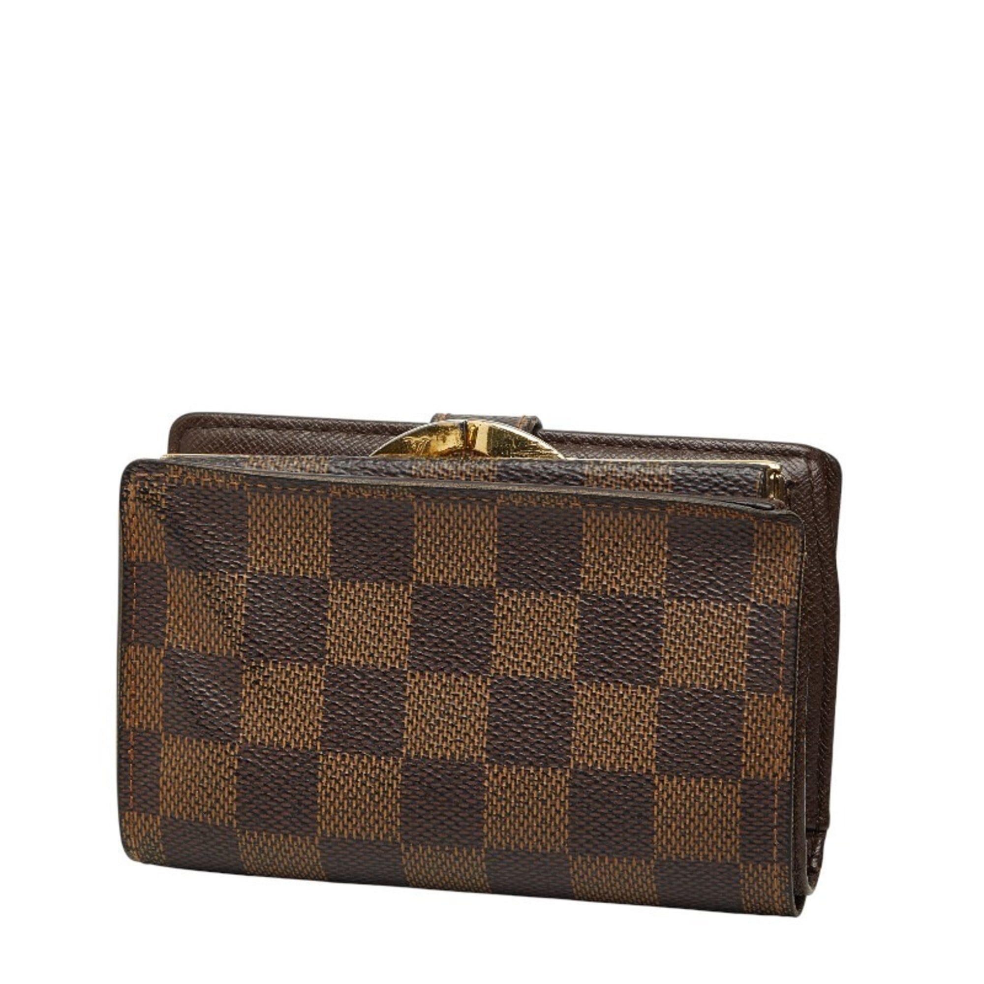 Louis Vuitton Damier Brown Pvc Wallet (Bi-Fold) (Pre-Owned)