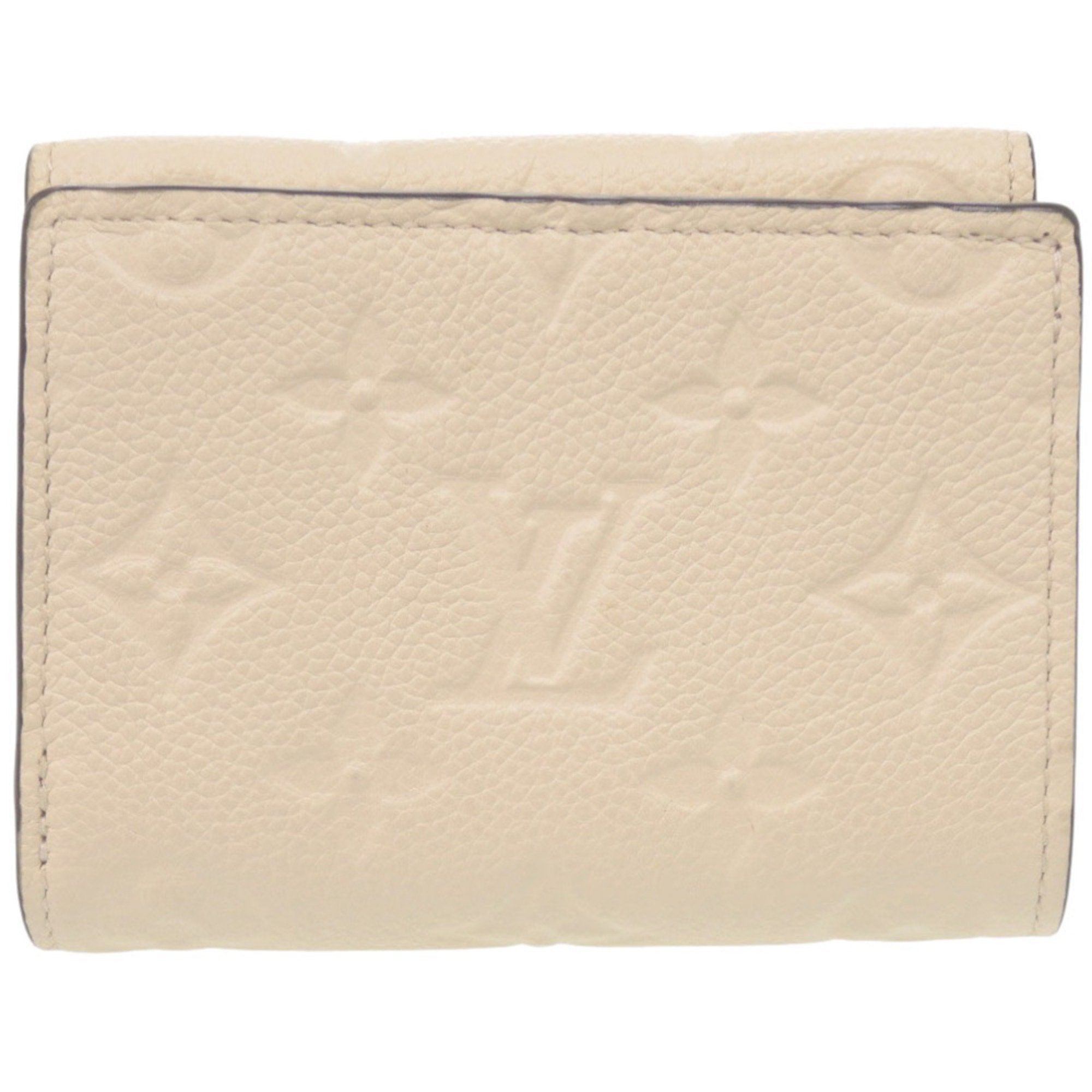 Louis Vuitton Monogram Empreinte Gold Monogram White Monogram Empreinte Wallet (Tri-Fold) (Pre-Owned)