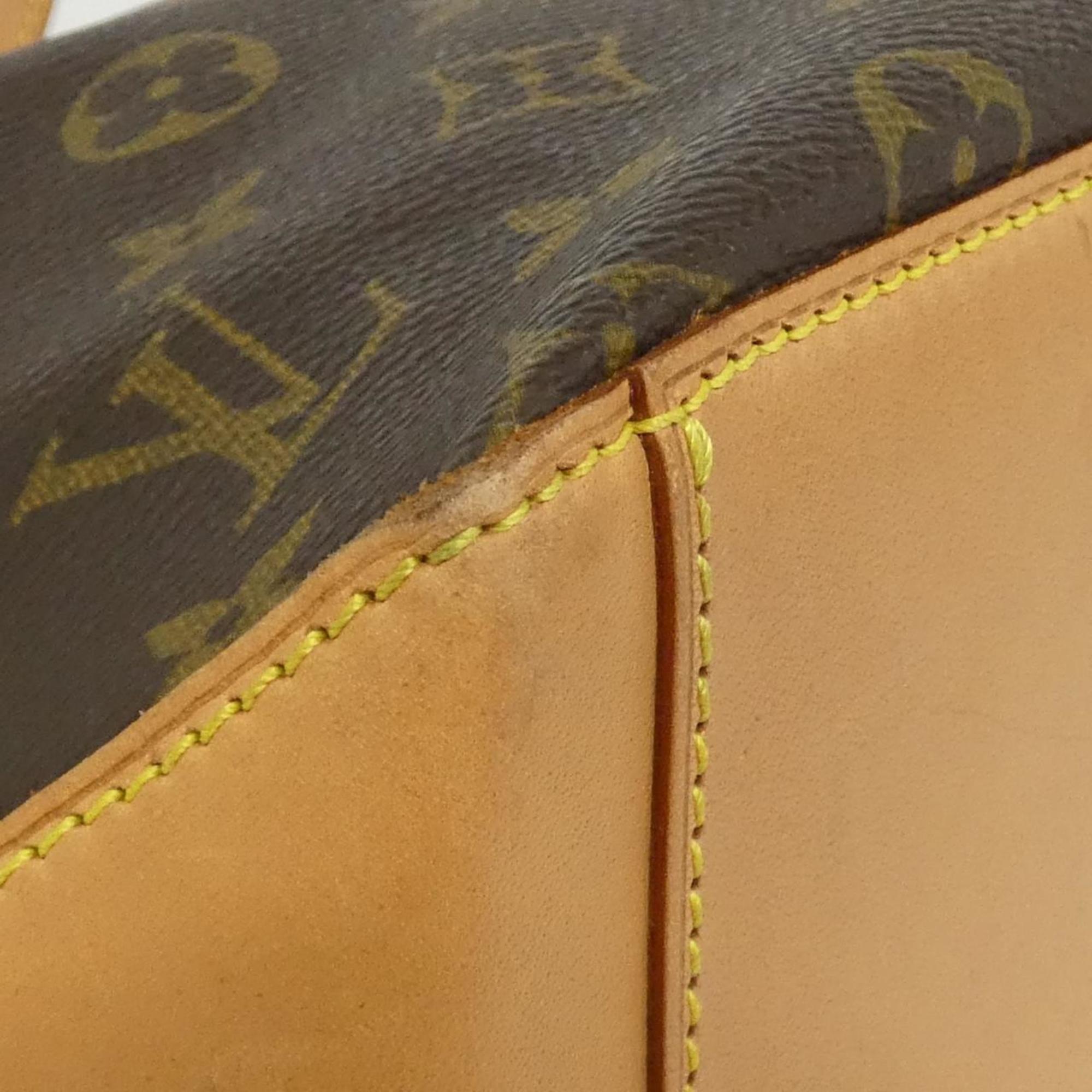 Louis Vuitton Marron Coated Canvas Handbag (Pre-Owned)
