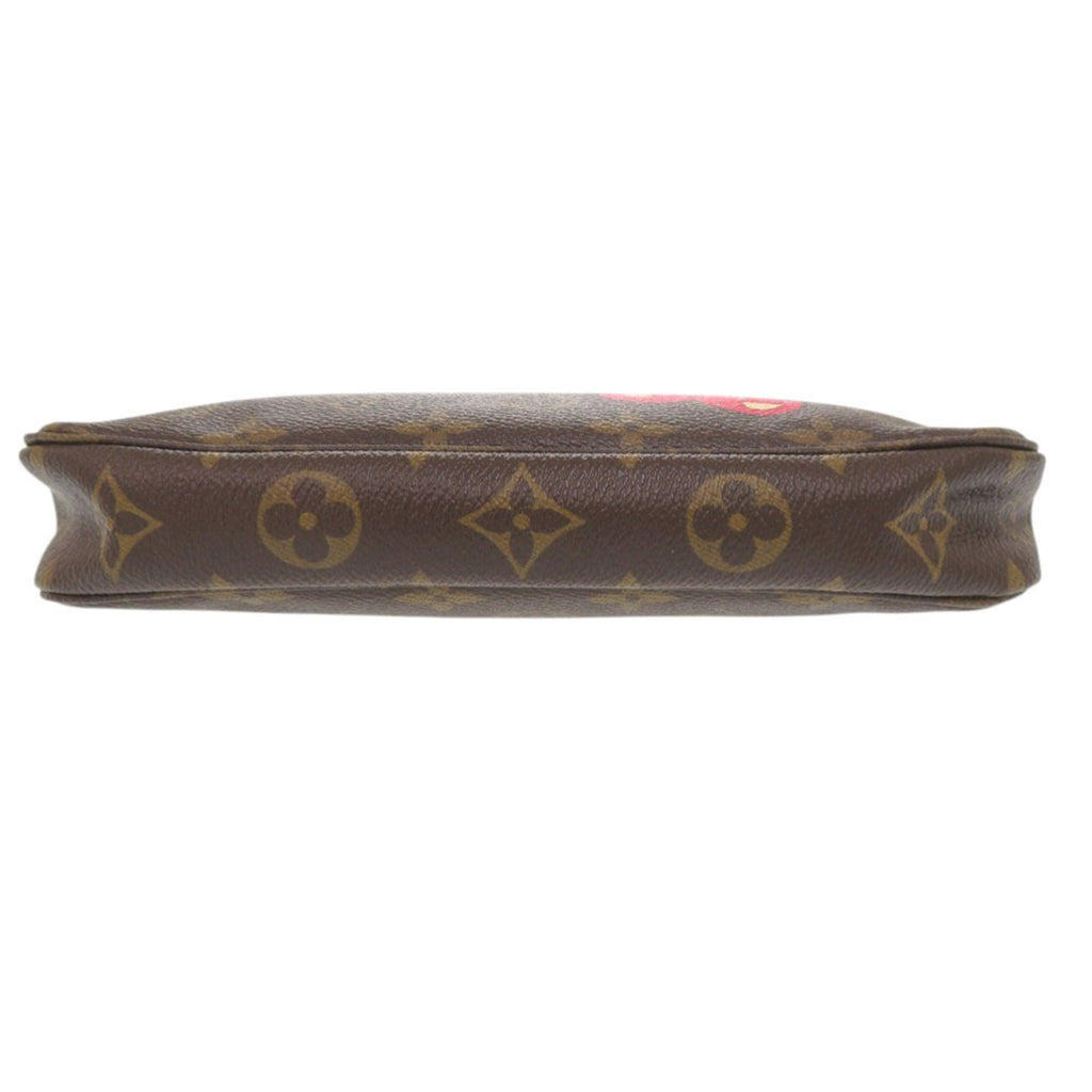 Louis Vuitton Brown Monogram Cherry Monogram Canvas Pochette Pouch (Pre-Owned)