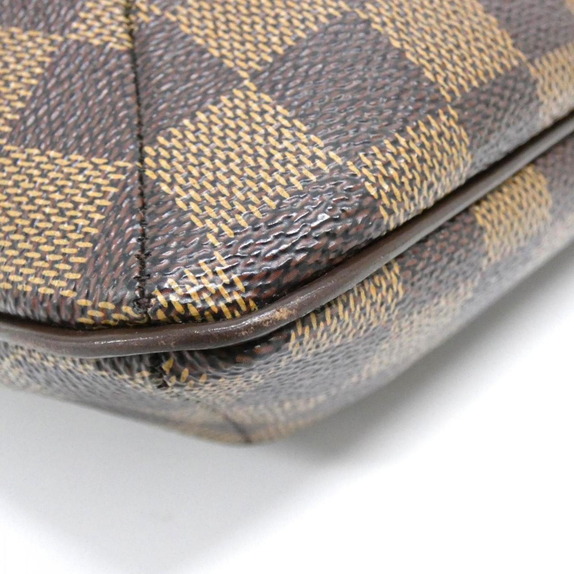 Louis Vuitton Brown Coated Canvas Shoulder Bag (Pre-Owned)