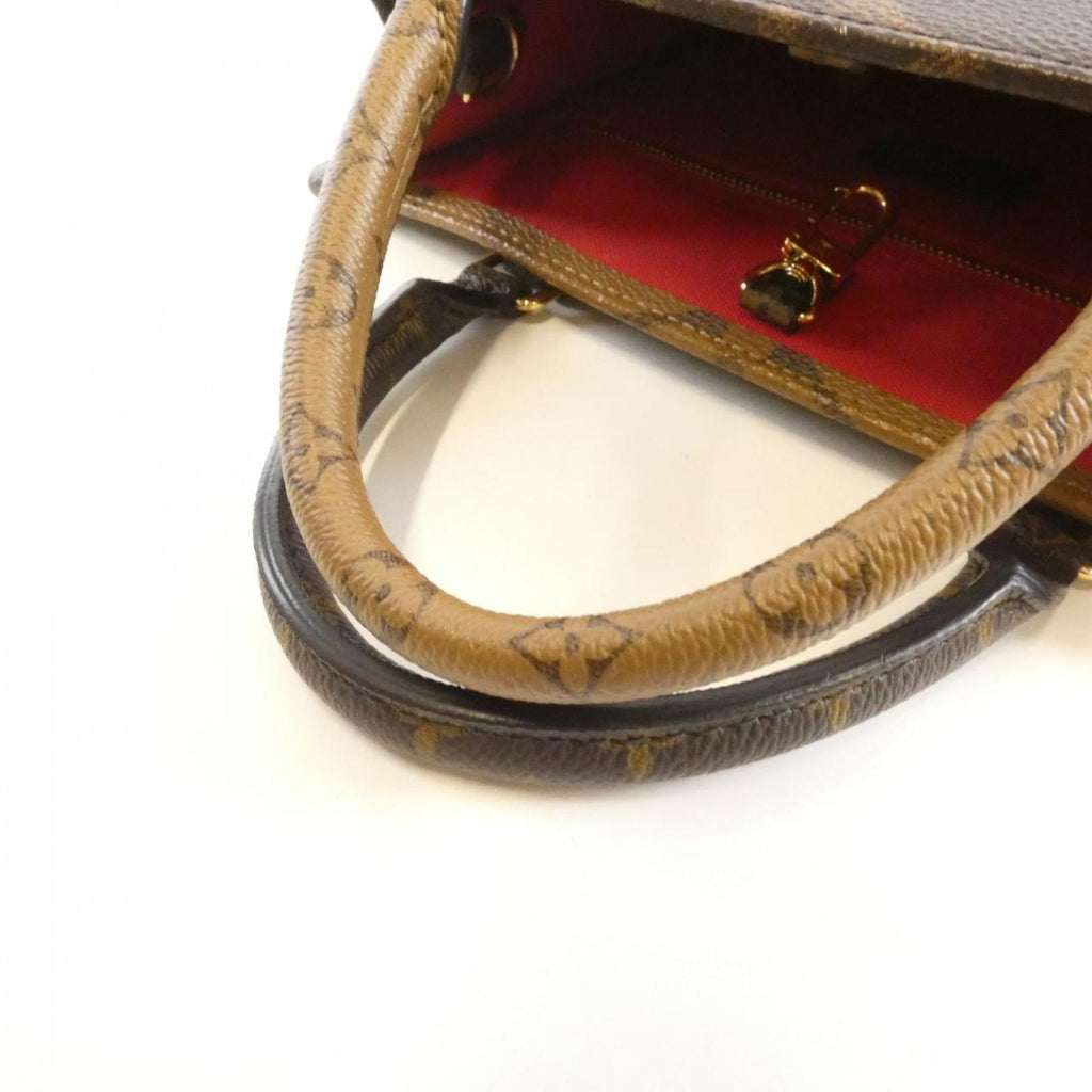 Louis Vuitton Marron Coated Canvas Handbag (Pre-Owned)