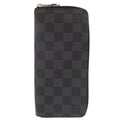 Louis Vuitton Black Damier Graphite Long Wallet (Bi-Fold) (Pre-Owned)