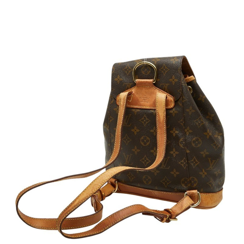 Louis Vuitton Brown Pvc Leather Backpack (Pre-Owned)