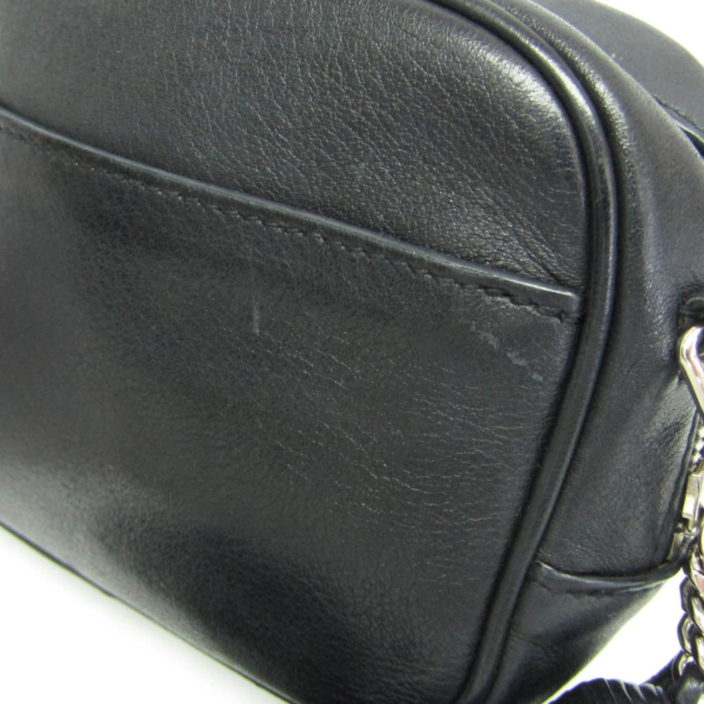 Classic Monogram Blogger Crossbody Bag Leather Small