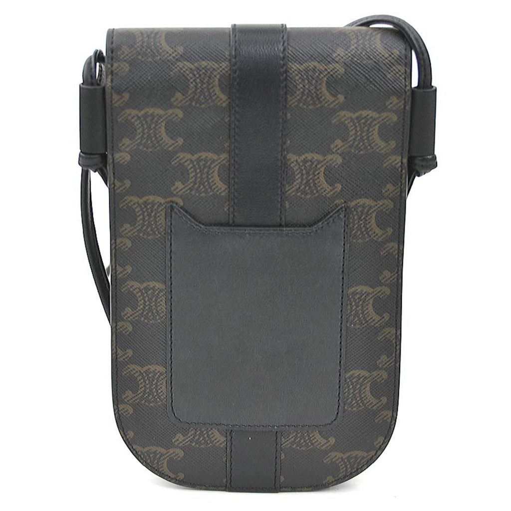Wallet on Strap Triomphe Coated Canvas