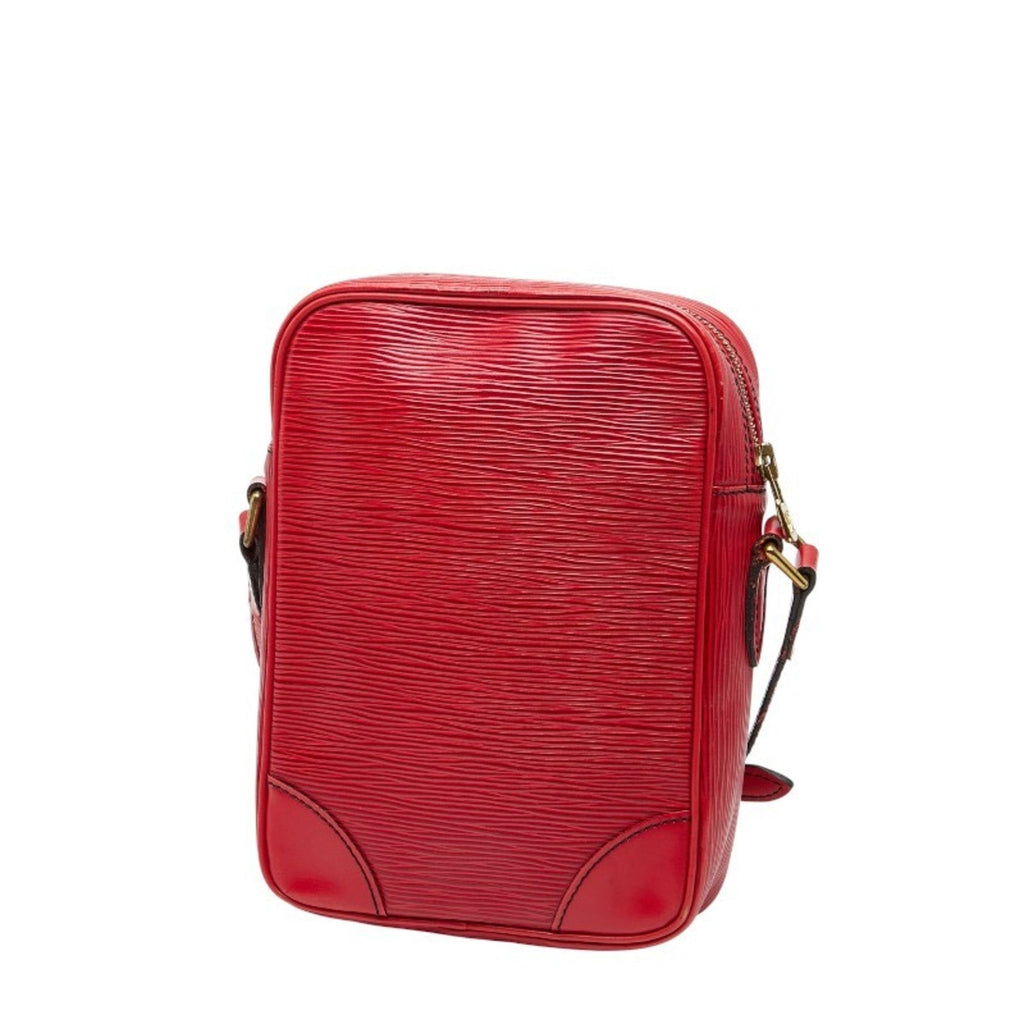 Louis Vuitton Castilian Red Leather Shoulder Bag (Pre-Owned)