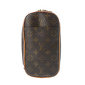 Louis Vuitton Brown Monogram Canvas Sling Bag (Pre-Owned)