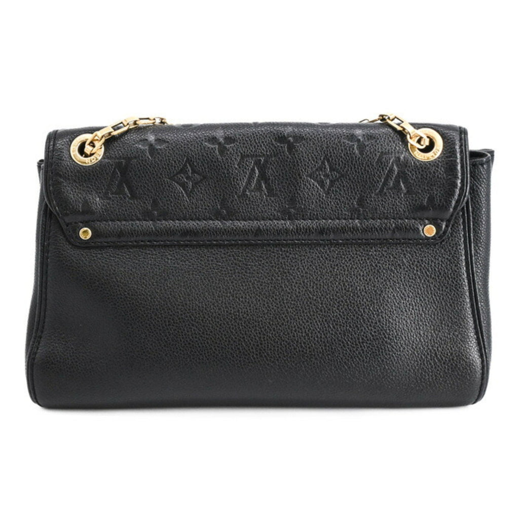 Louis Vuitton Black Noir Monogram Empreinte Handbag Shoulder Bag (Pre-Owned)