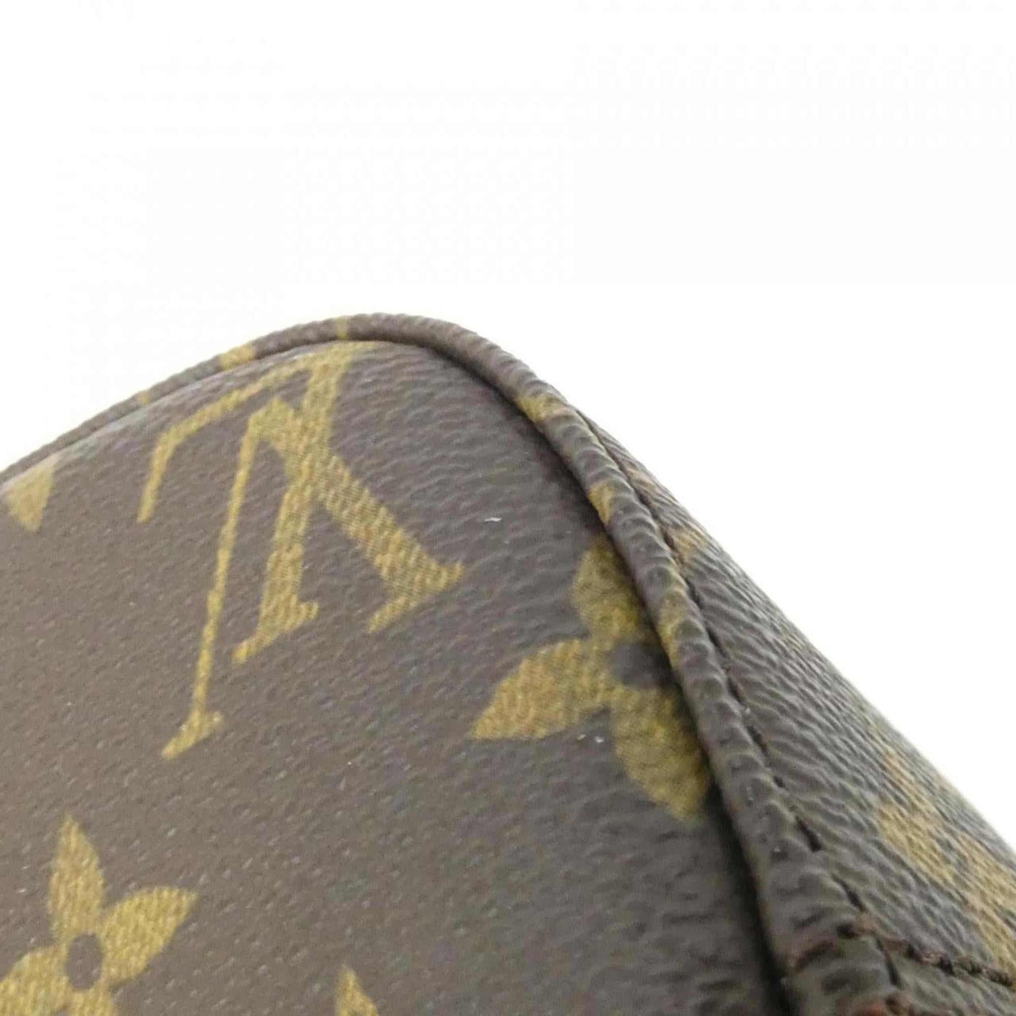 Louis Vuitton Marron Coated Canvas Handbag (Pre-Owned)