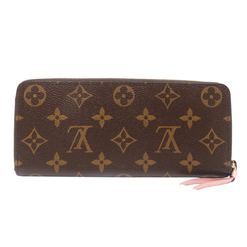 Louis Vuitton Rose Ballerine Monogram Long Wallet (Bi-Fold) (Pre-Owned)