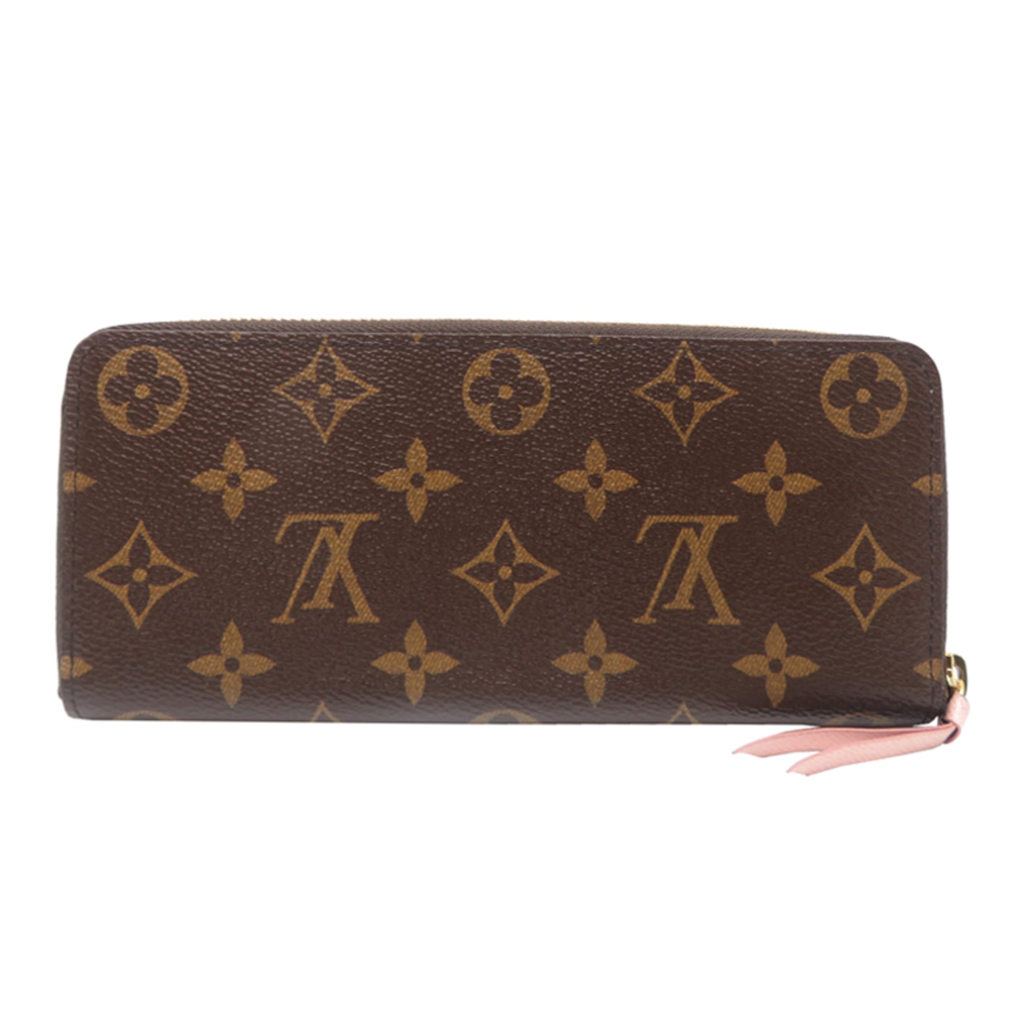 Louis Vuitton Rose Ballerine Monogram Long Wallet (Bi-Fold) (Pre-Owned)