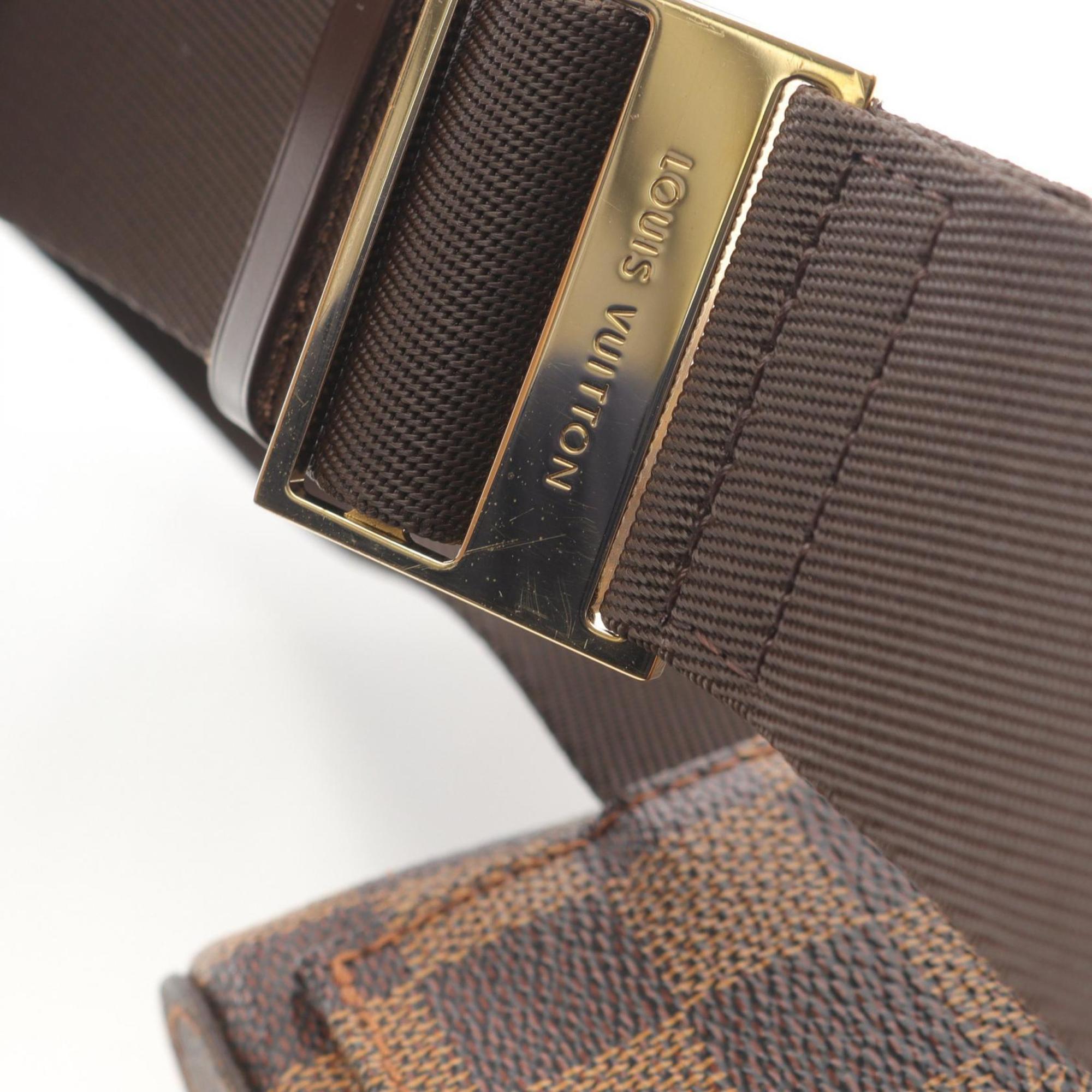 Louis Vuitton Brown Damier Canvas Coated Canvas Fanny Pack Sling Bag (Pre-Owned)