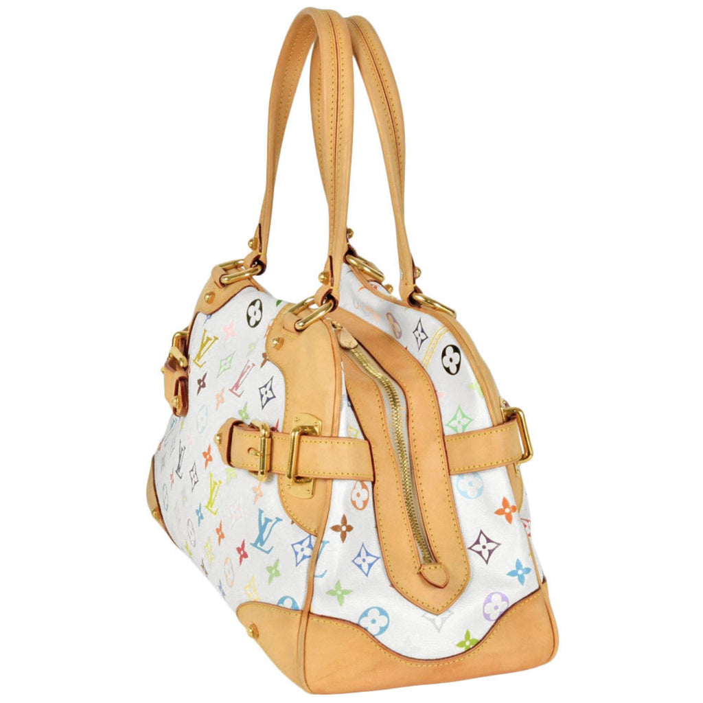 Louis Vuitton Blanc Monogram Multicolore Tote Bag (Pre-Owned)