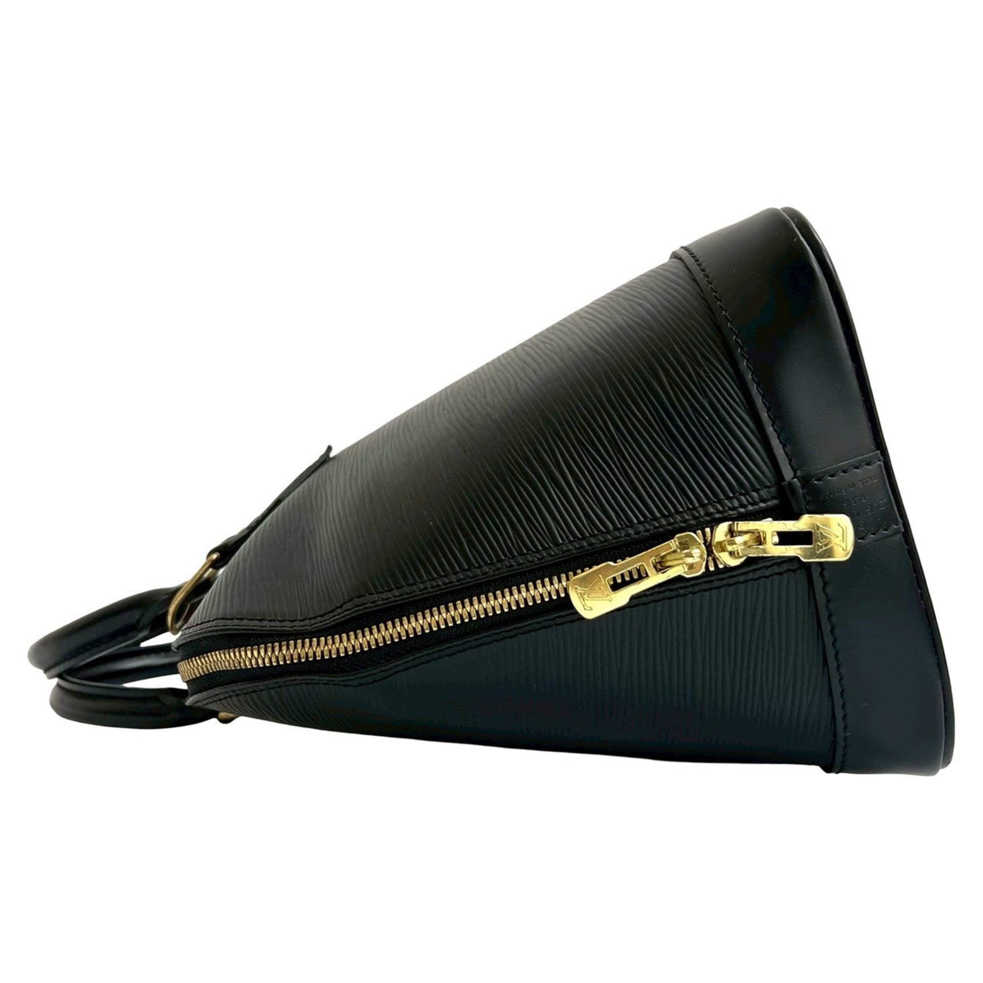 Louis Vuitton Black Epi Leather Handbag Tote Bag (Pre-Owned)