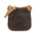 Louis Vuitton Dark Brown Marron Coated Canvas Shoulder Bag (Pre-Owned)