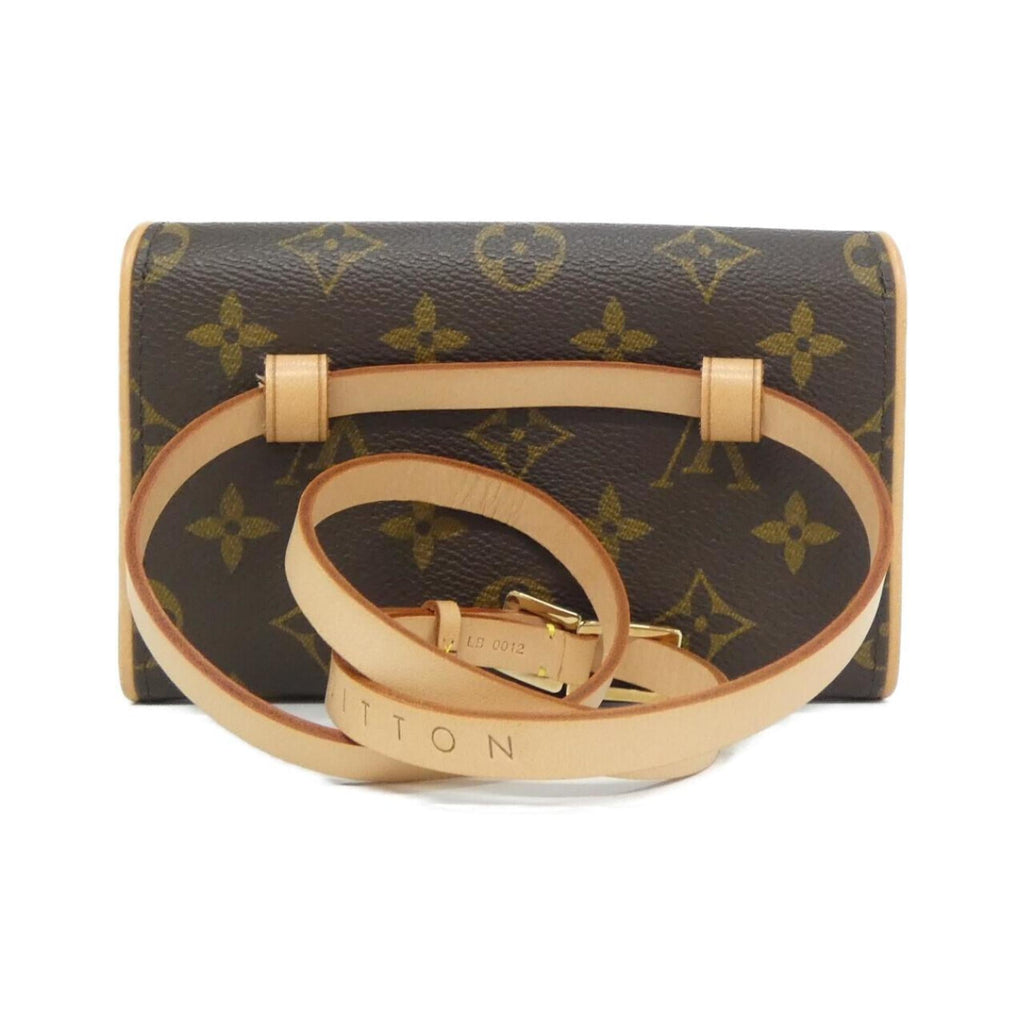 Louis Vuitton Marron Coated Canvas Fanny Pack Pochette (Pre-Owned)