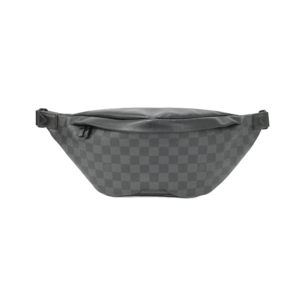 Louis Vuitton Graphite Coated Canvas Shoulder Bag (Pre-Owned)
