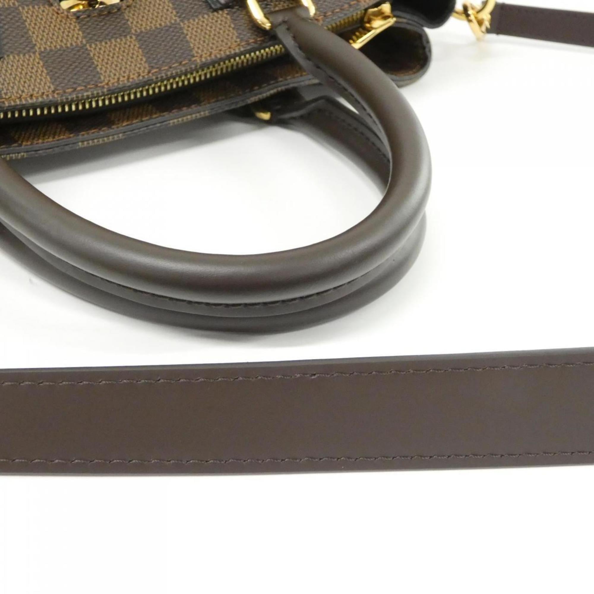 Louis Vuitton Black Ebene Coated Canvas Handbag (Pre-Owned)