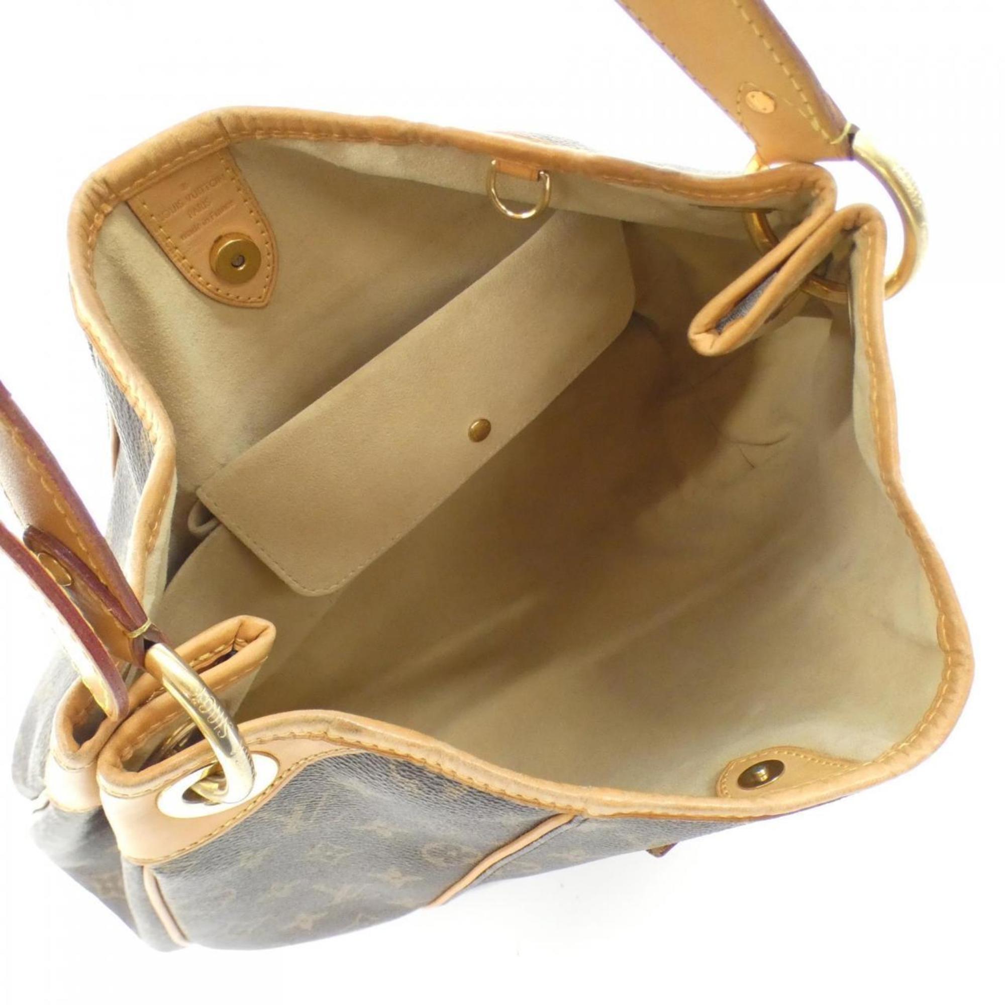 Louis Vuitton Monogram Marron Coated Canvas Shoulder Bag (Pre-Owned)