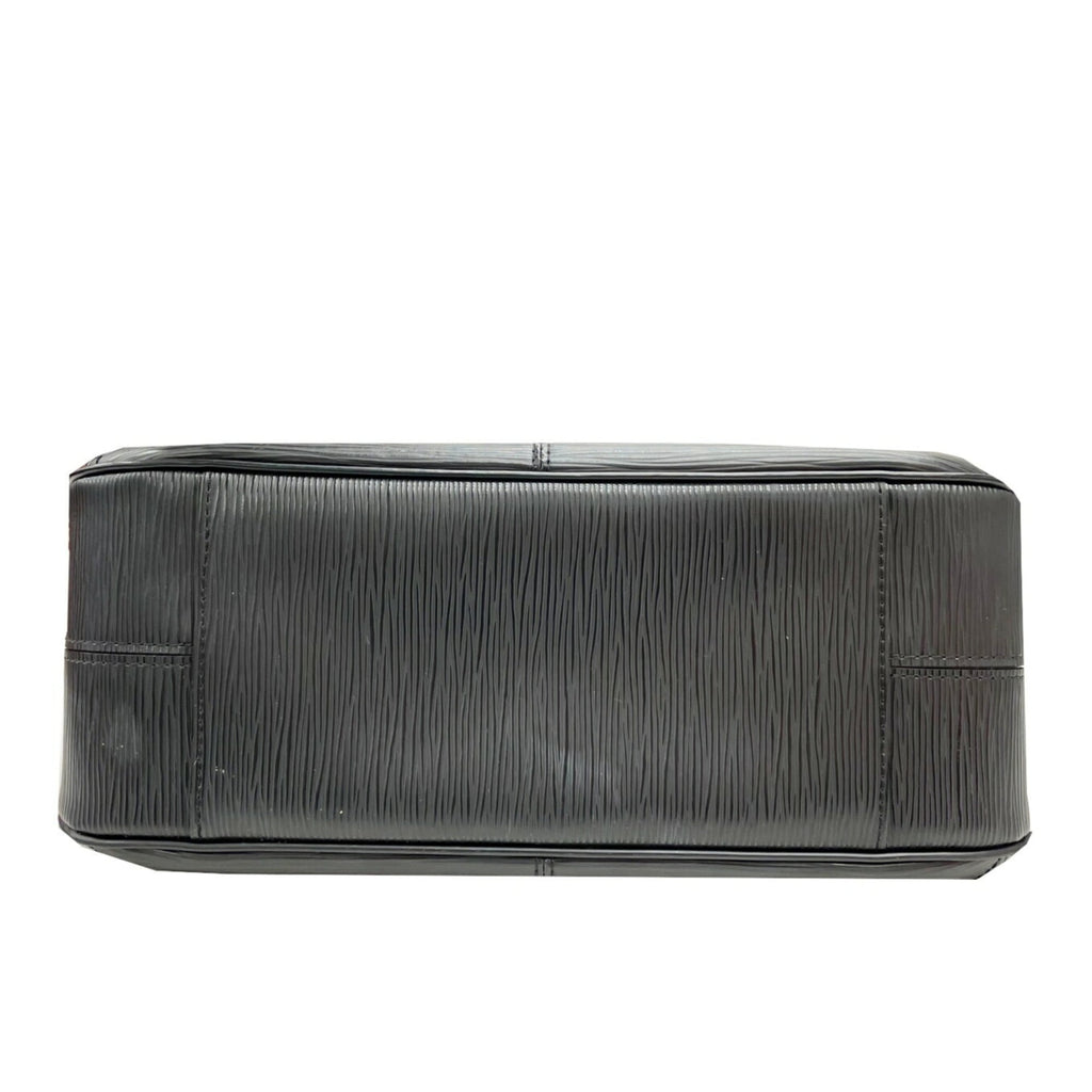Louis Vuitton Black Noir Epi Leather Shoulder Bag (Pre-Owned)